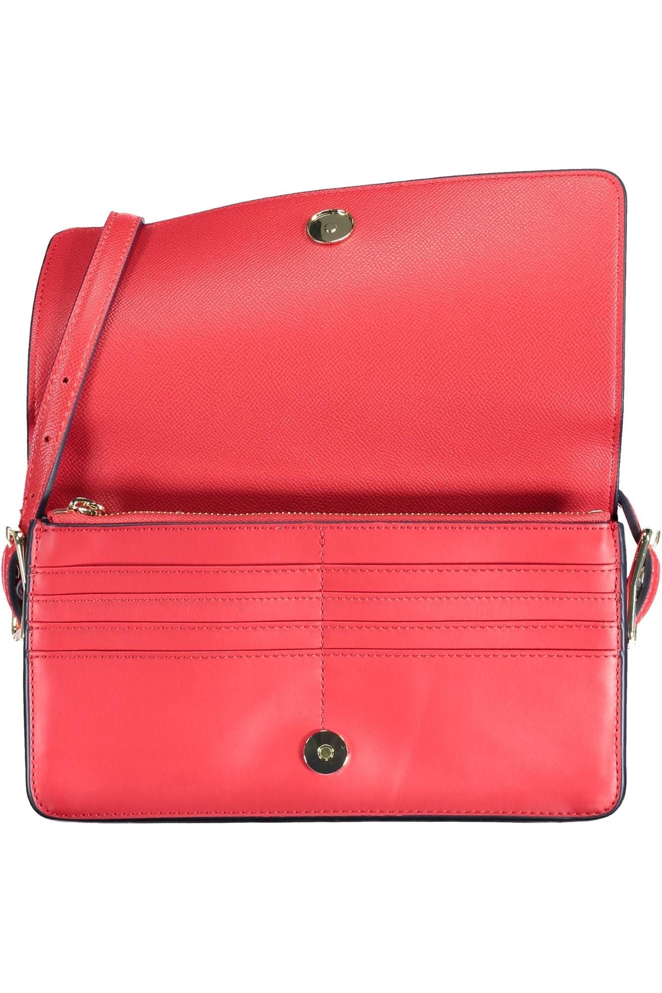 Red Polyurethane Handbag