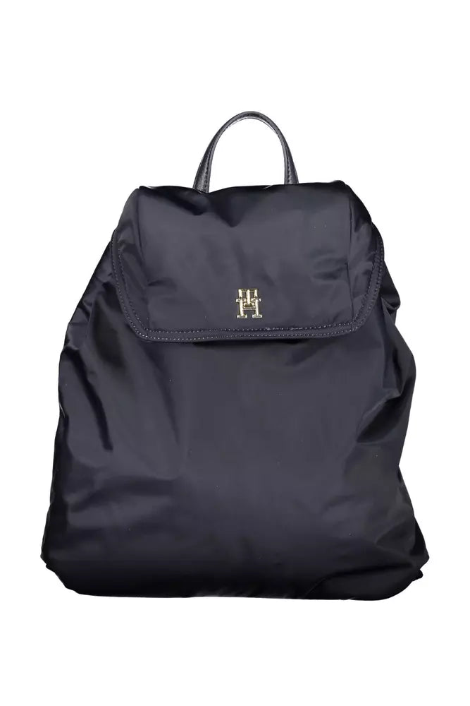 Blue Polyester Backpack