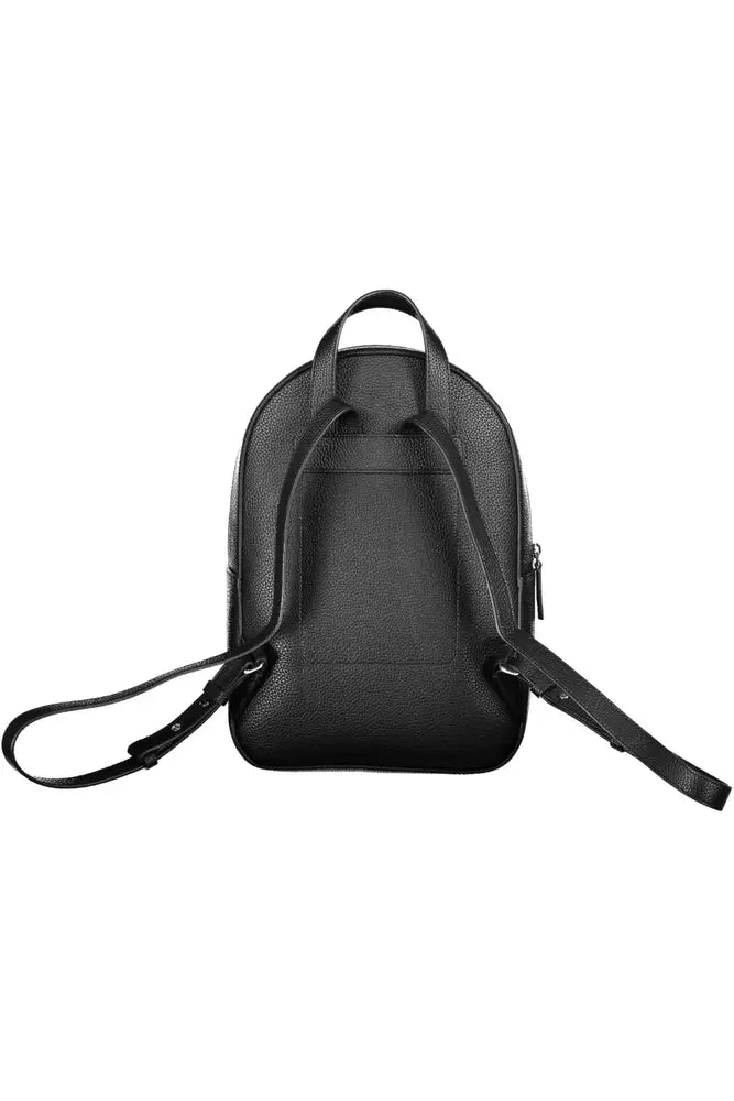 Black Polyethylene Backpack