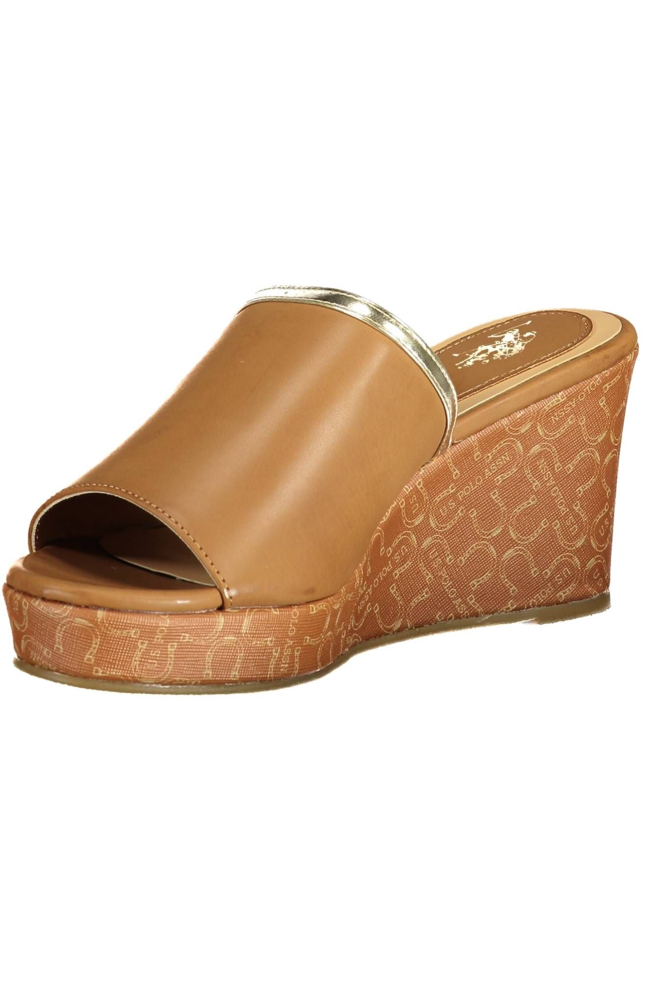 Brown Eco Leather Sandal