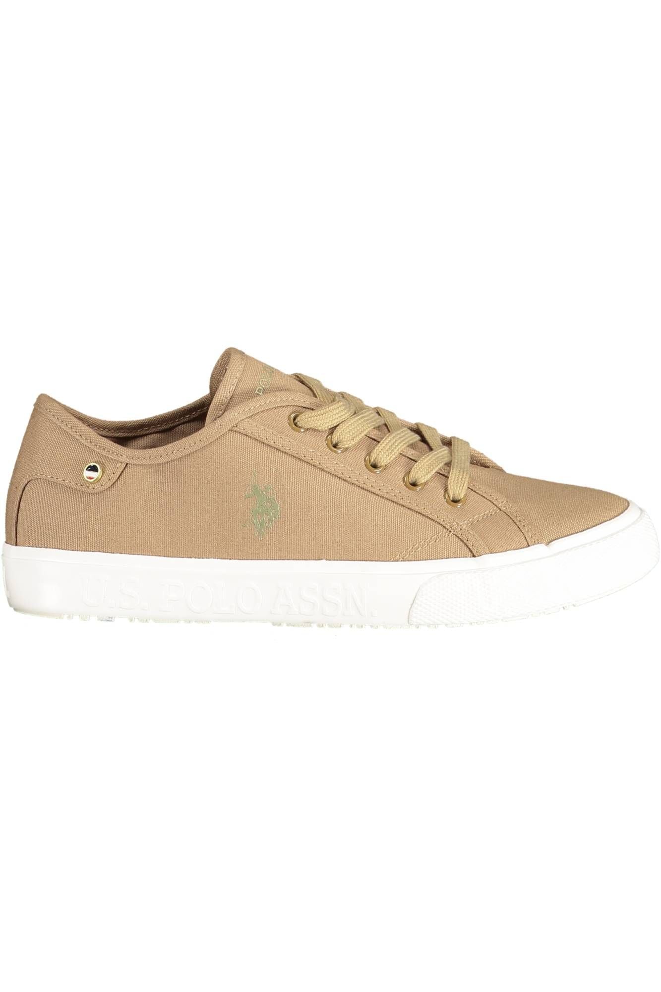 Brown Polyester Sneaker