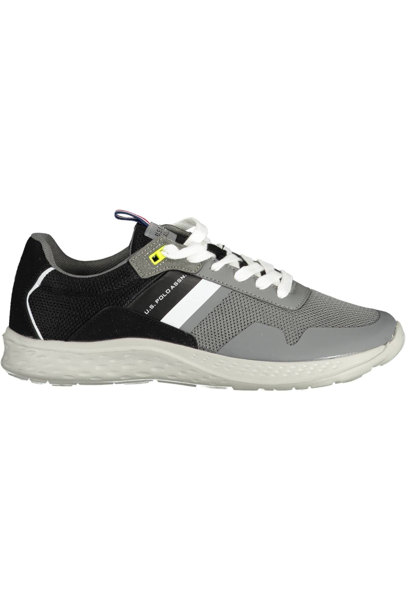 Gray Polyester Sneaker