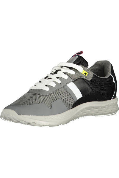 Gray Polyester Sneaker