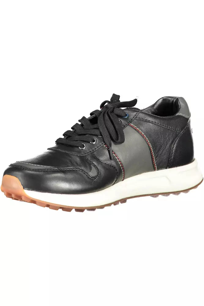 Black ECO Leather Sneaker