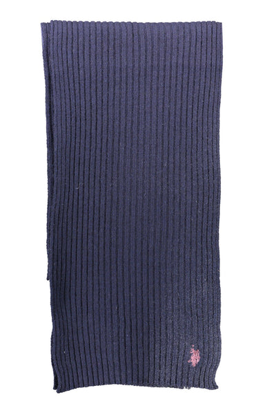 Blue Wool Scarf