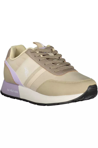 Beige Nylon Sneaker