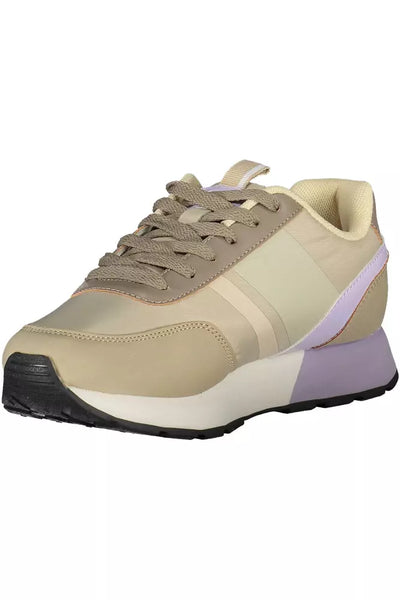 Beige Nylon Sneaker