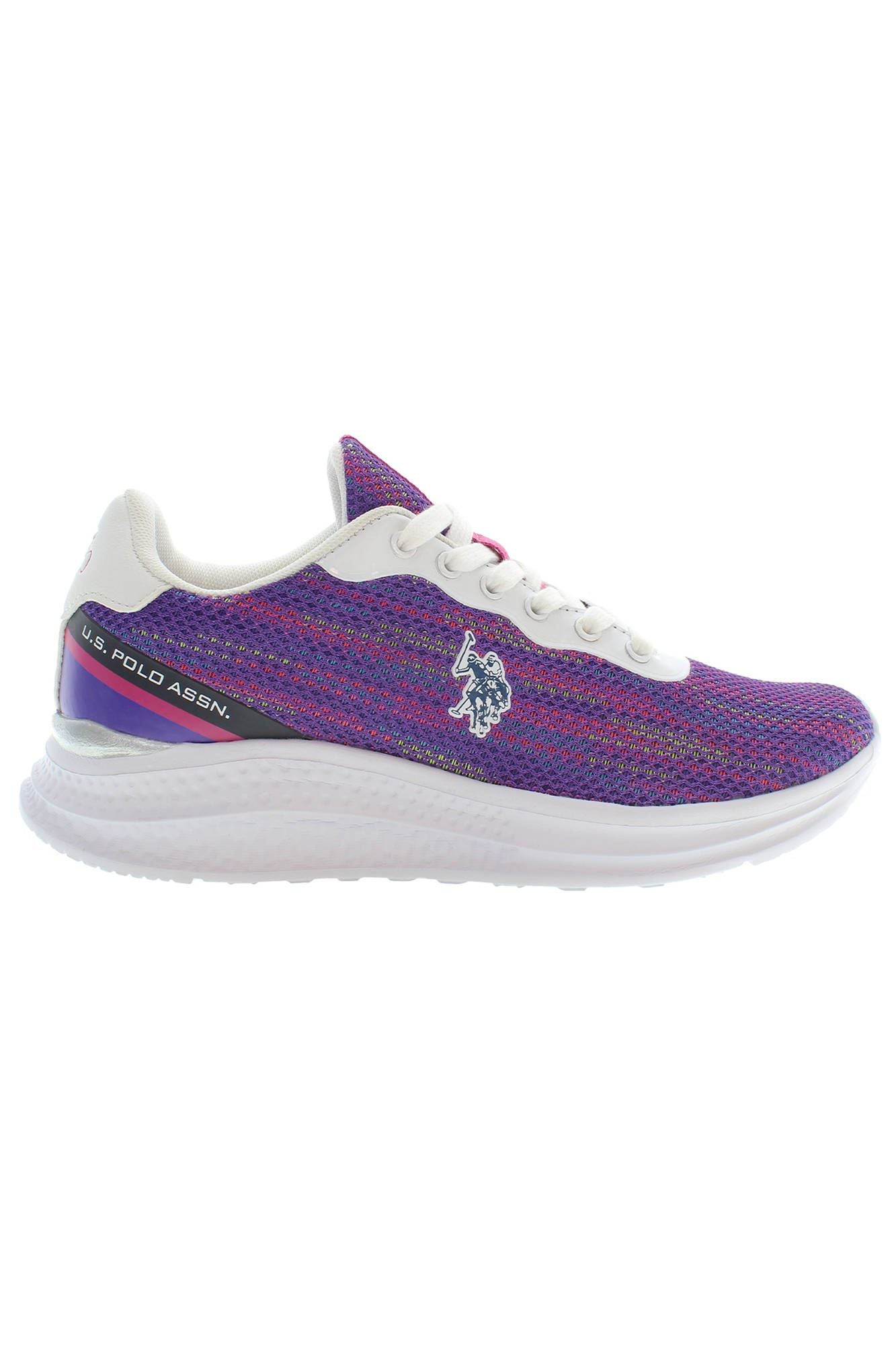 Purple Polyester Sneaker