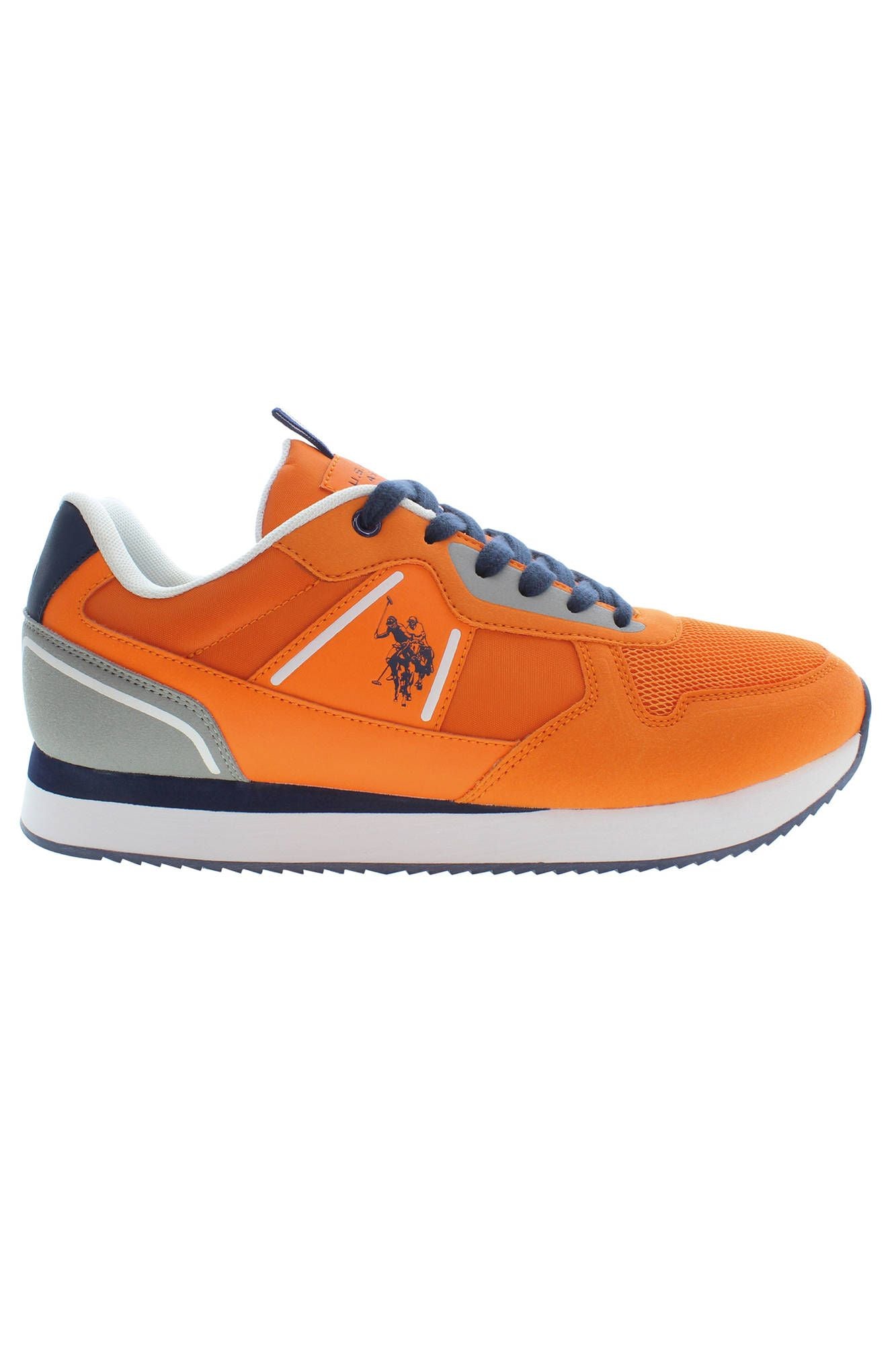 Orange Polyester Sneaker