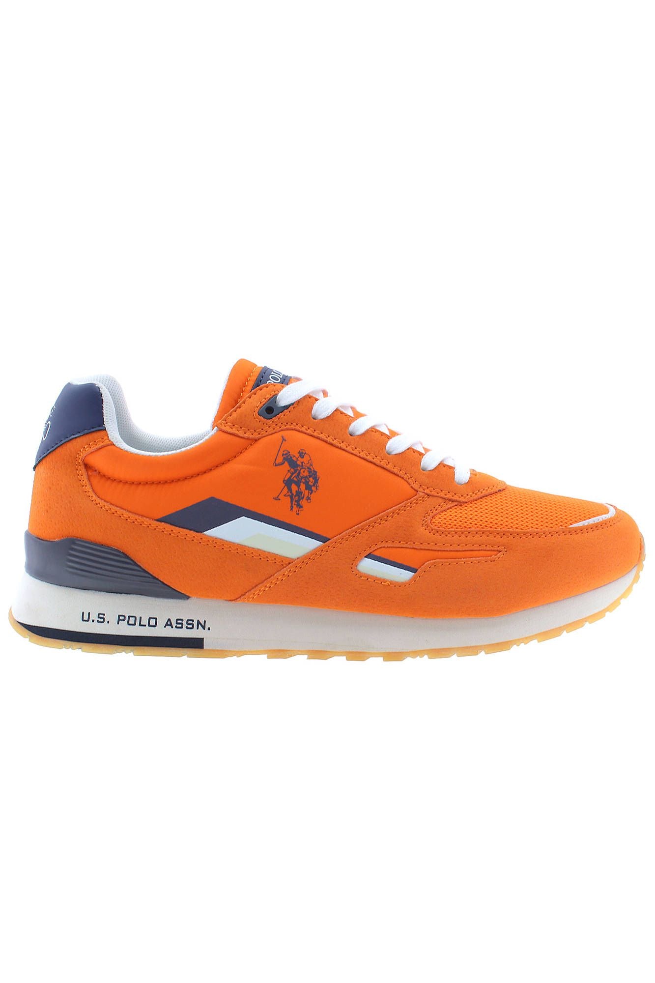 Orange Polyester Sneaker