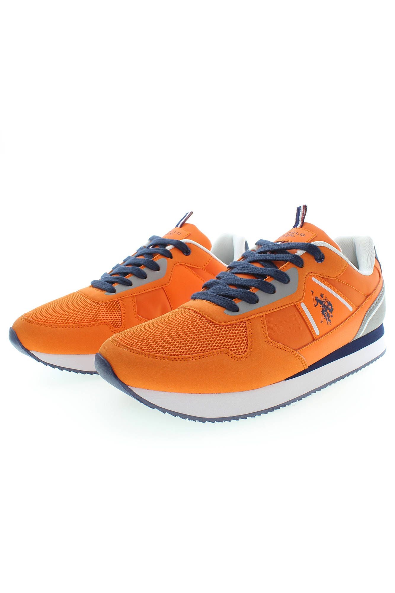 Orange Polyester Sneaker