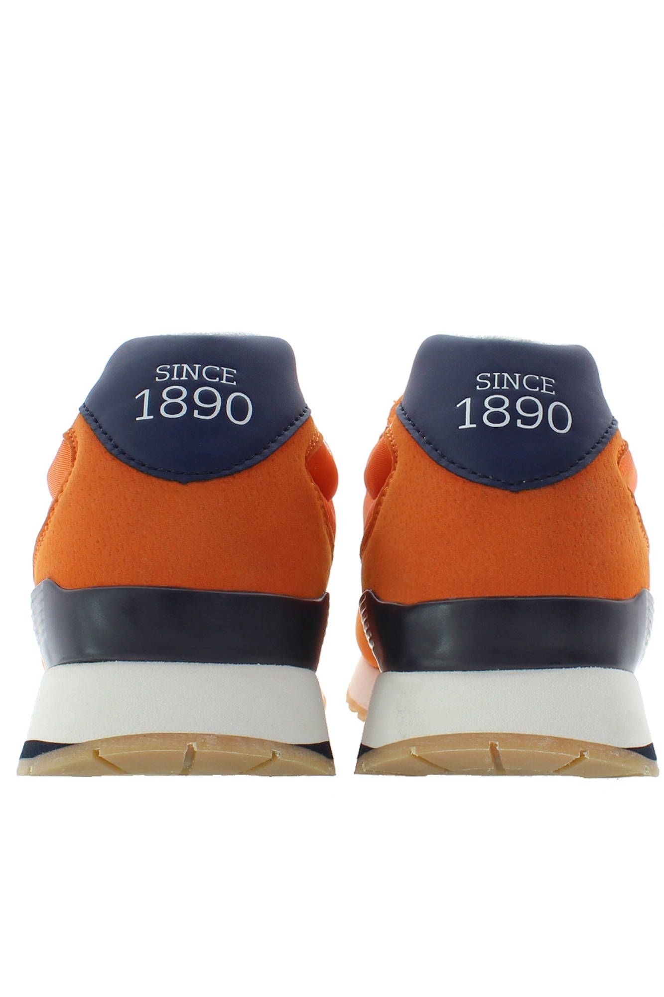 Orange Polyester Sneaker