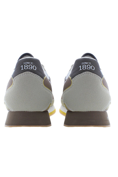 Beige Polyester Sneaker