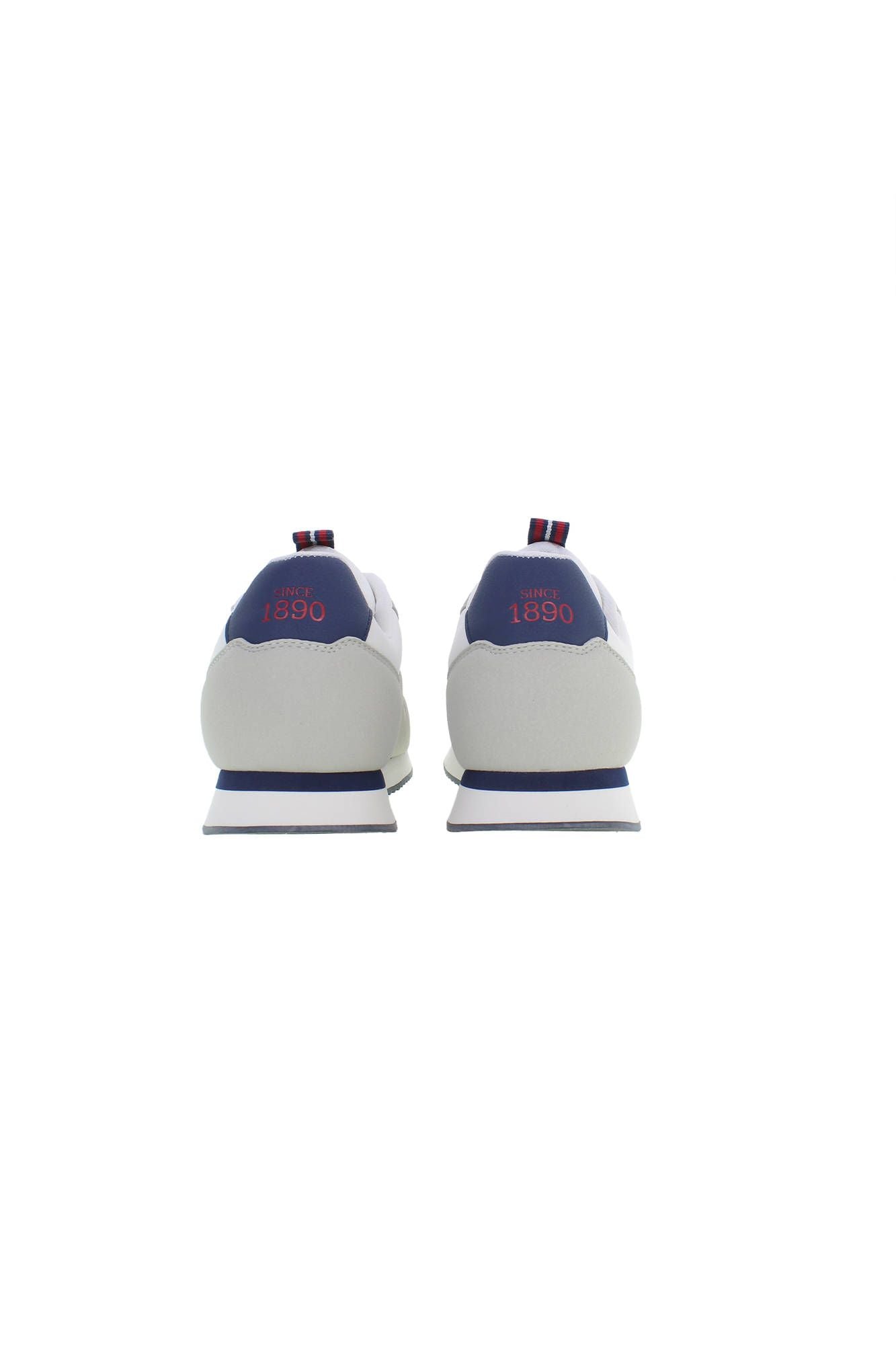 White Polyester Sneaker