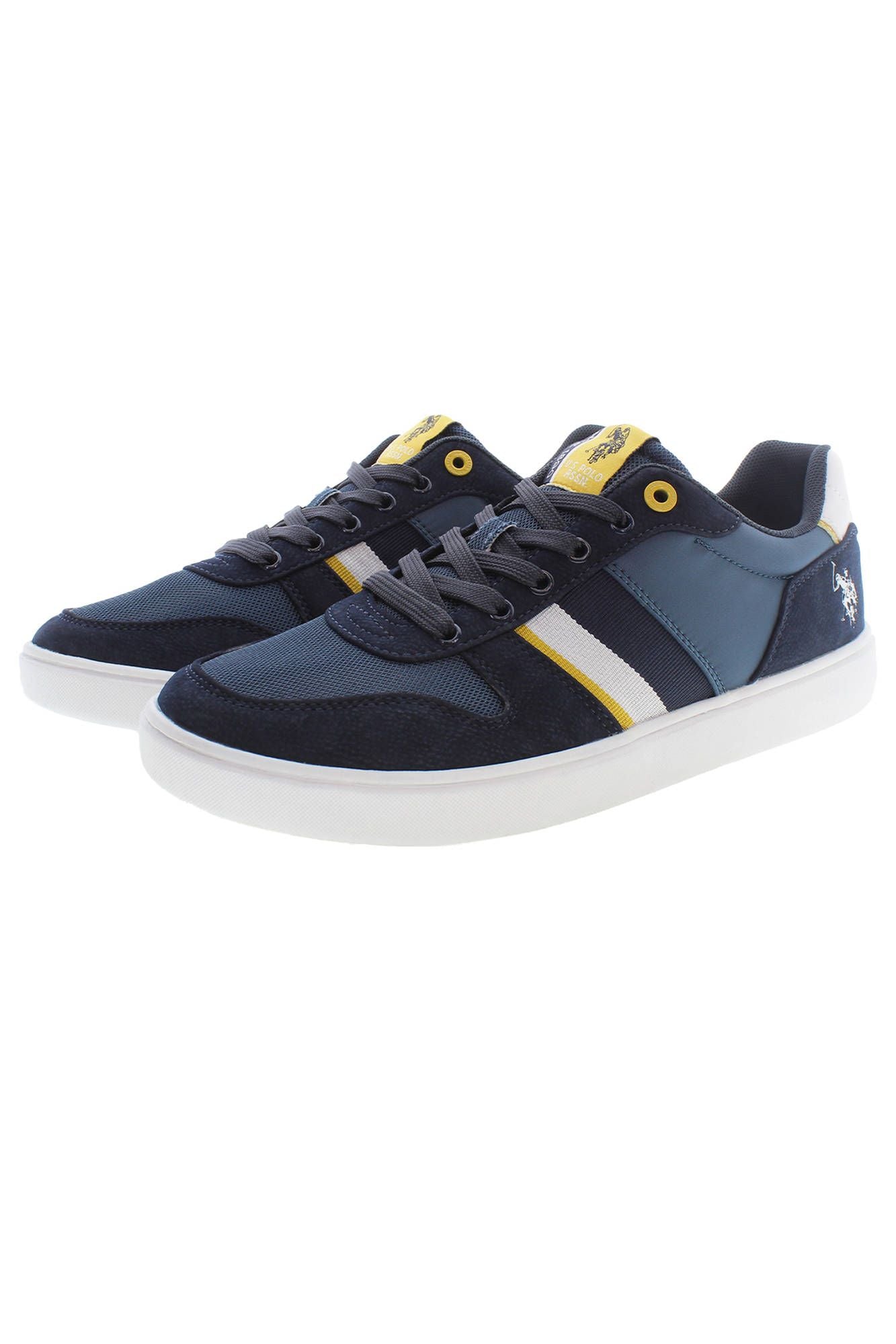 Blue Polyester Sneaker