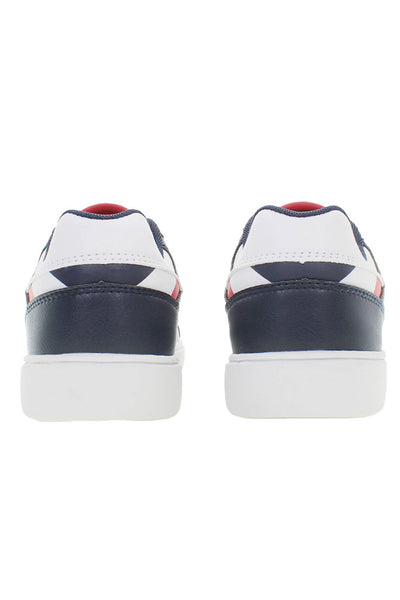 Blue Polyester Sneaker