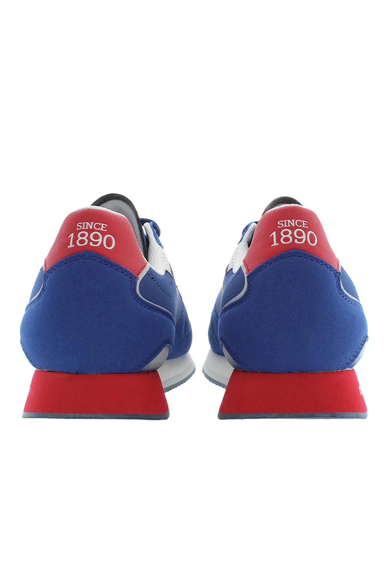 Blue Polyester Sneaker