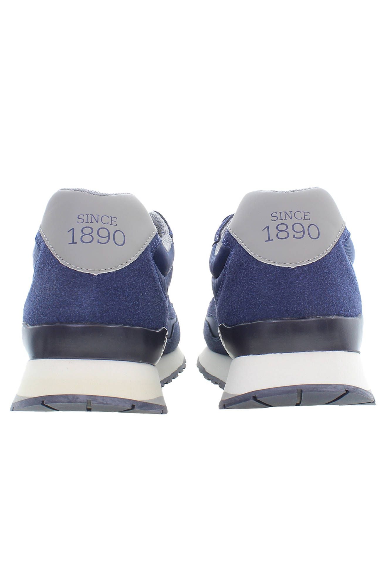 Blue Polyester Sneaker