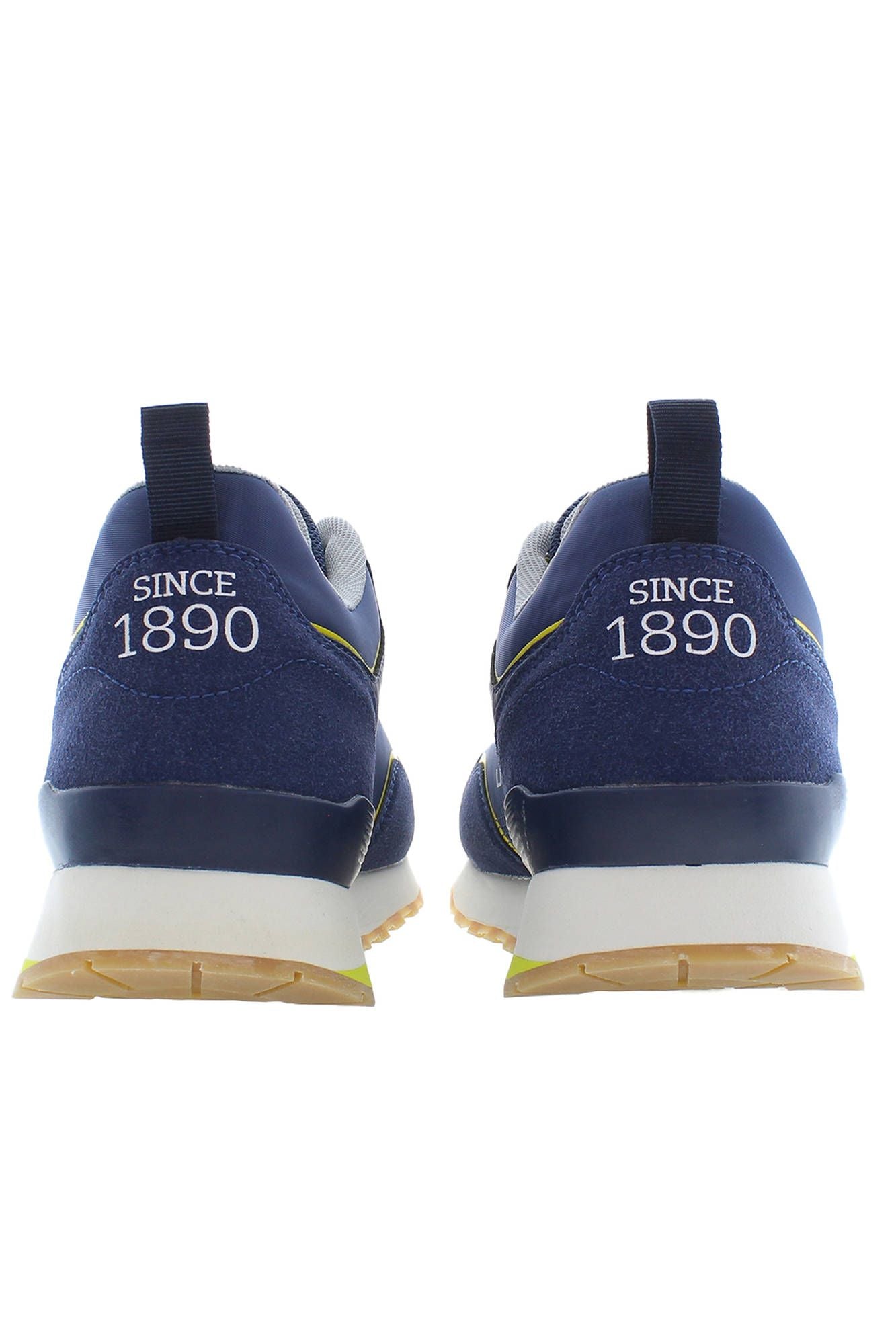 Blue Polyester Sneaker