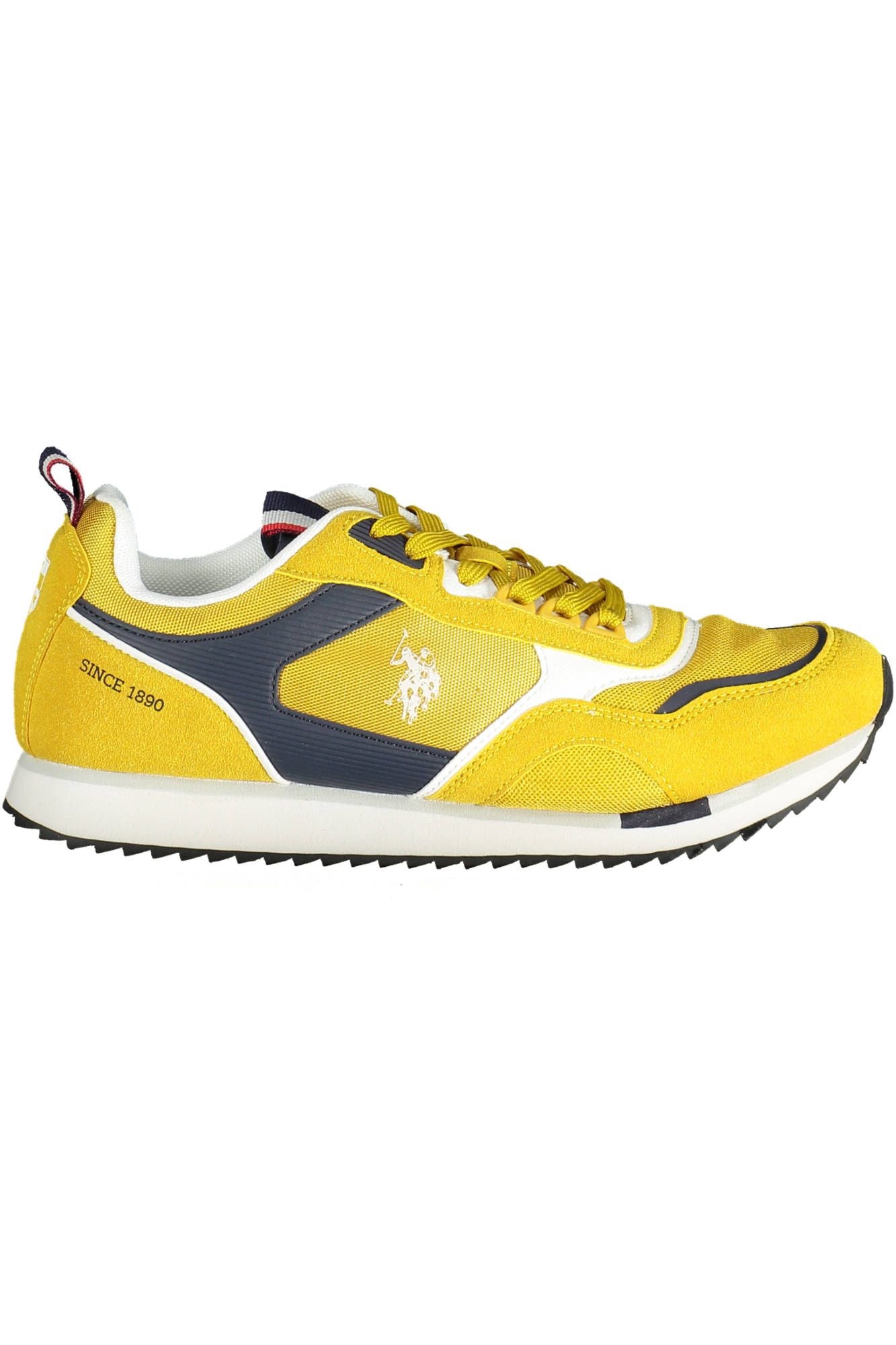 Yellow Polyester Sneaker