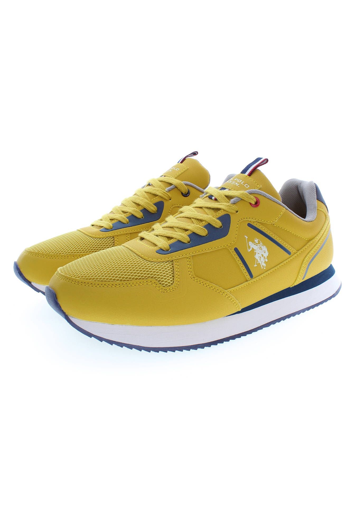 Yellow Polyester Sneaker