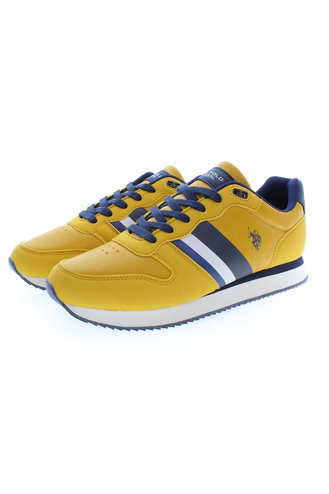 Yellow Polyester Sneaker