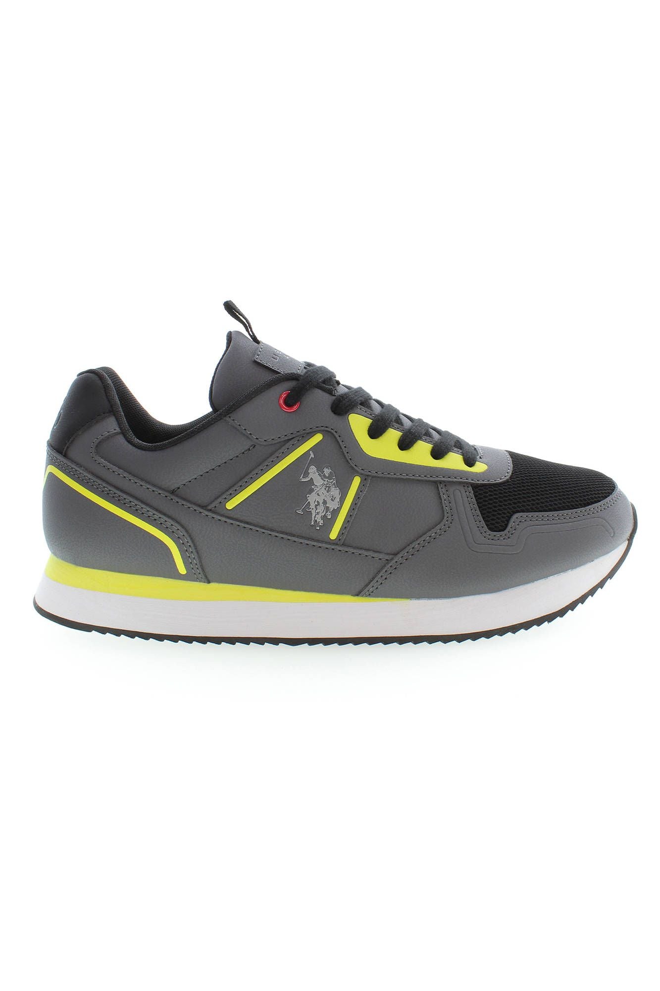 Gray Polyester Sneaker