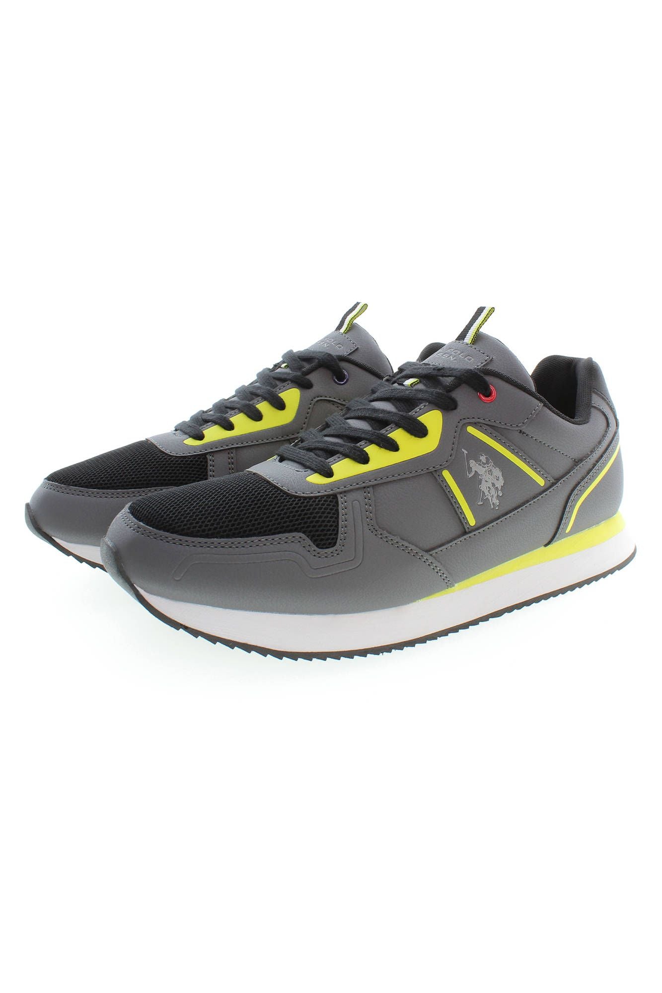 Gray Polyester Sneaker