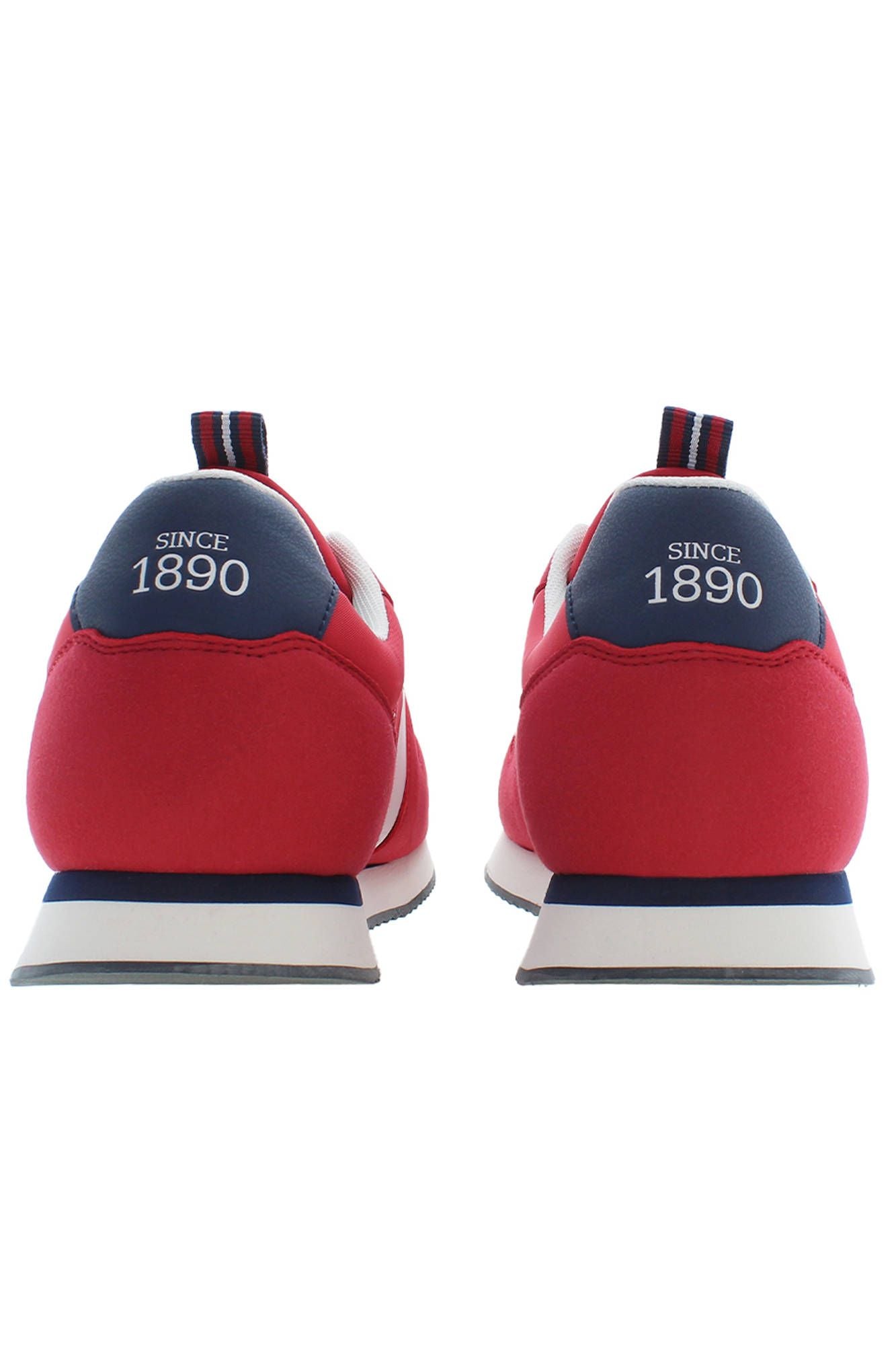 Red Polyester Sneaker