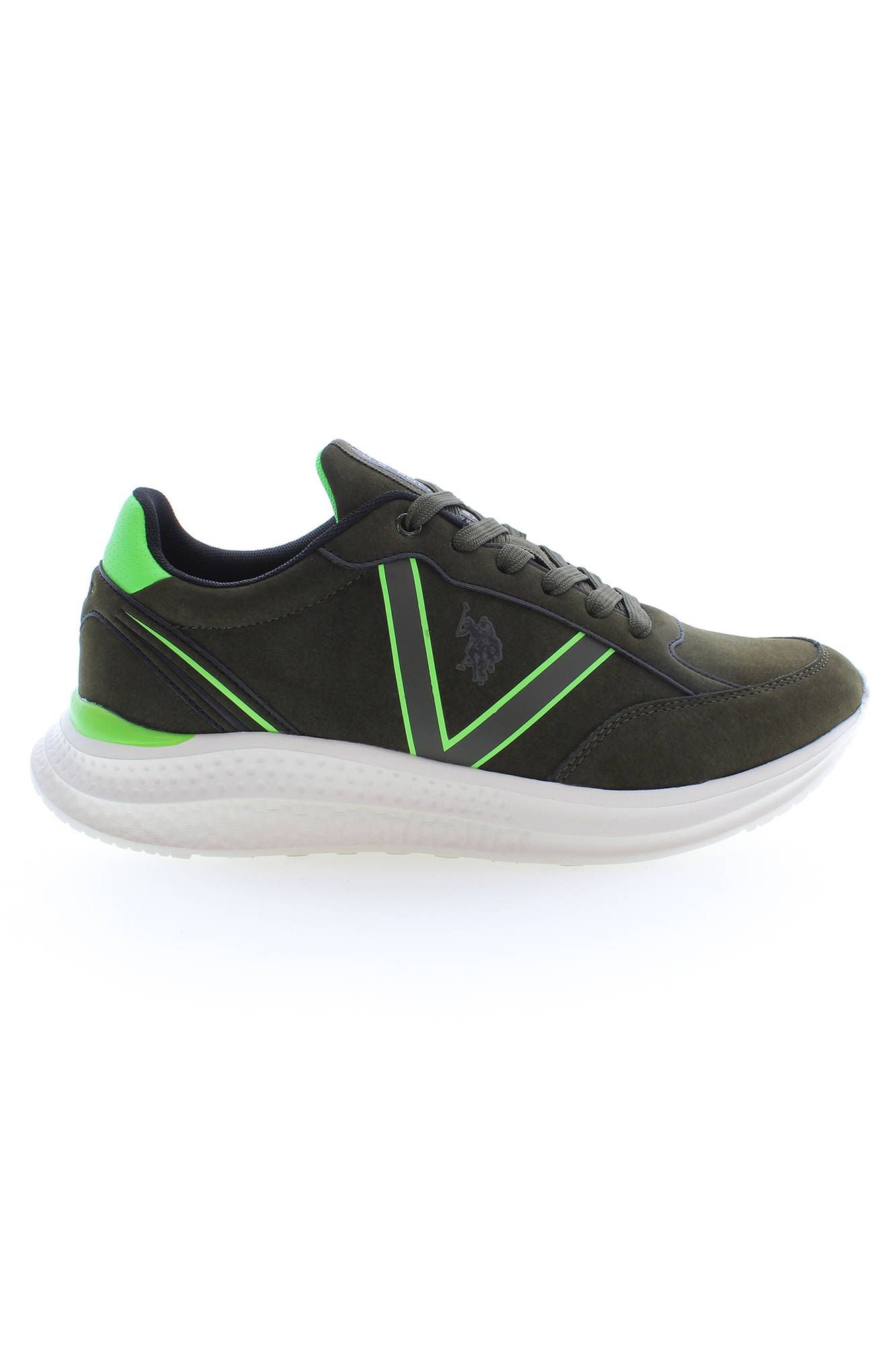 Green Polyester Sneaker