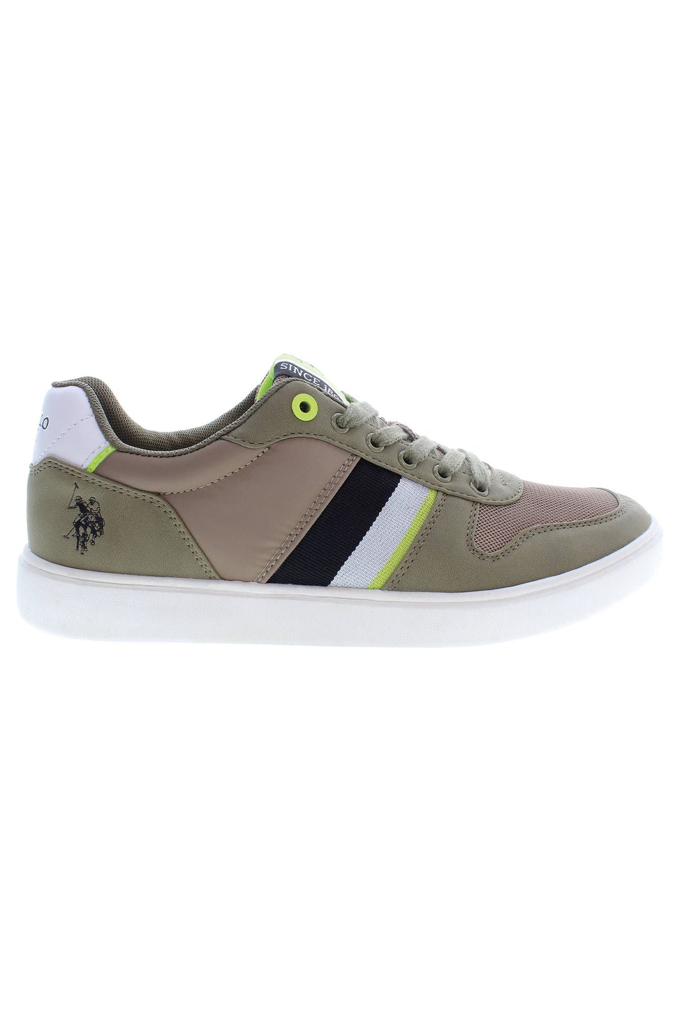 Green Polyester Sneaker