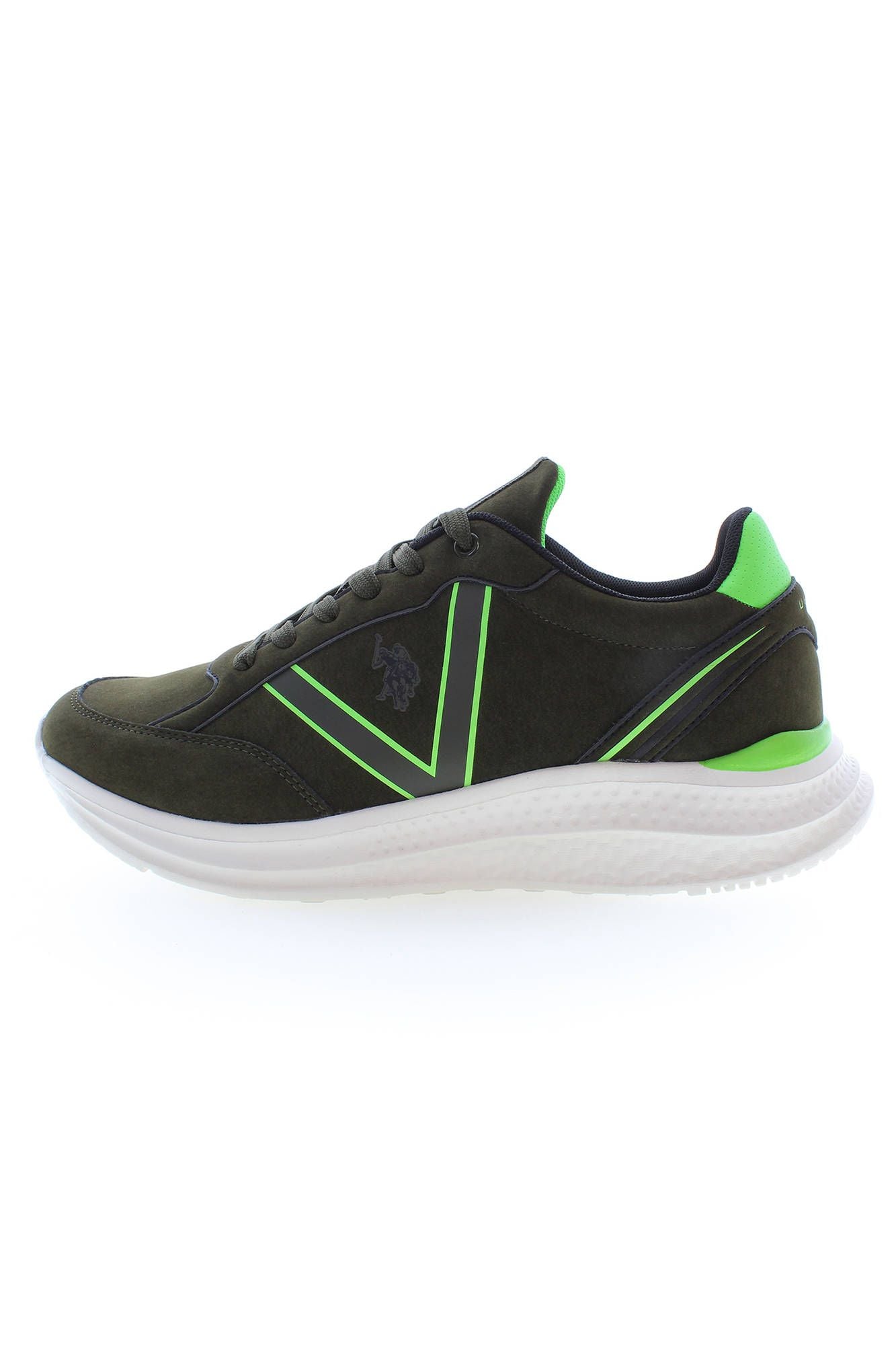 Green Polyester Sneaker