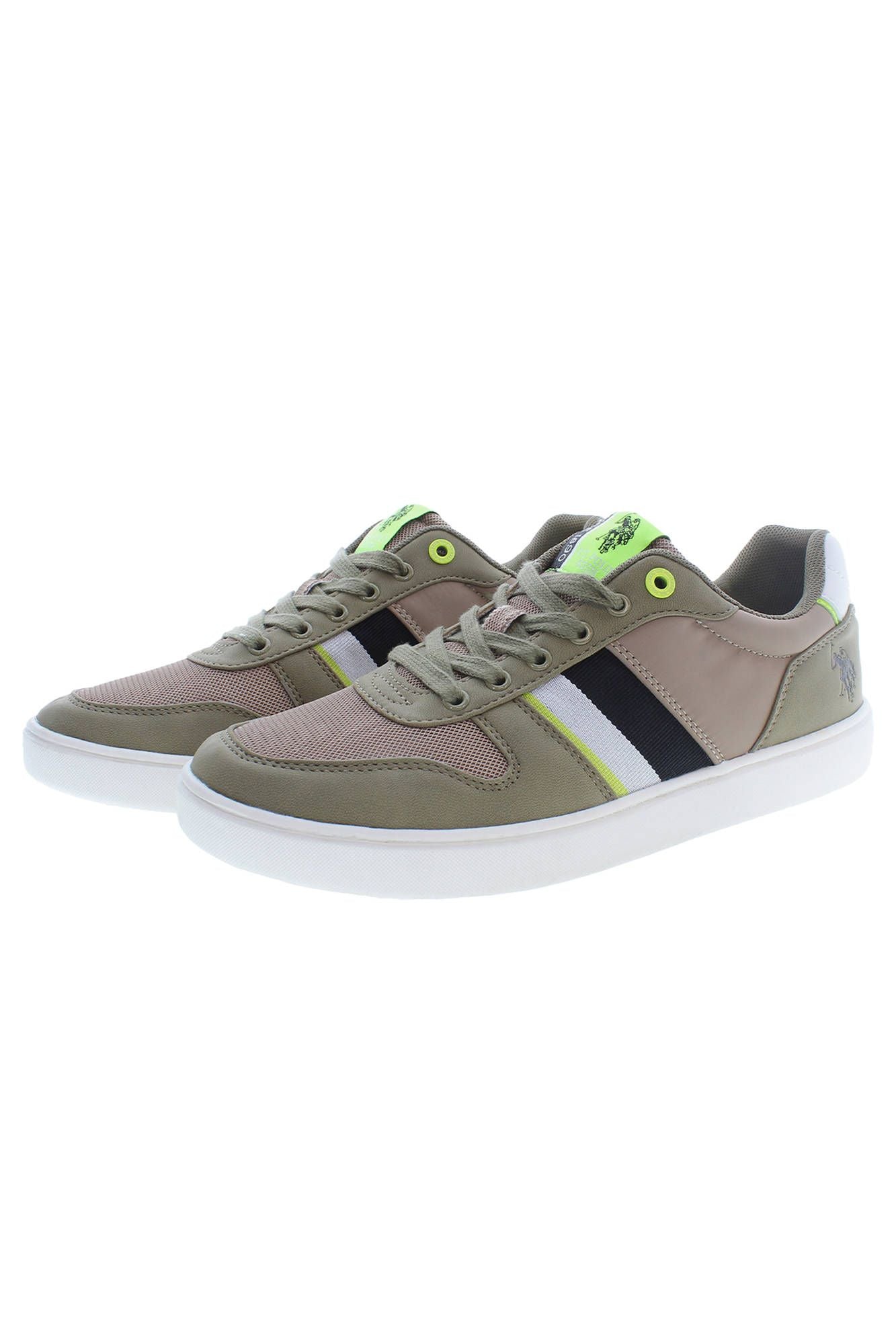 Green Polyester Sneaker