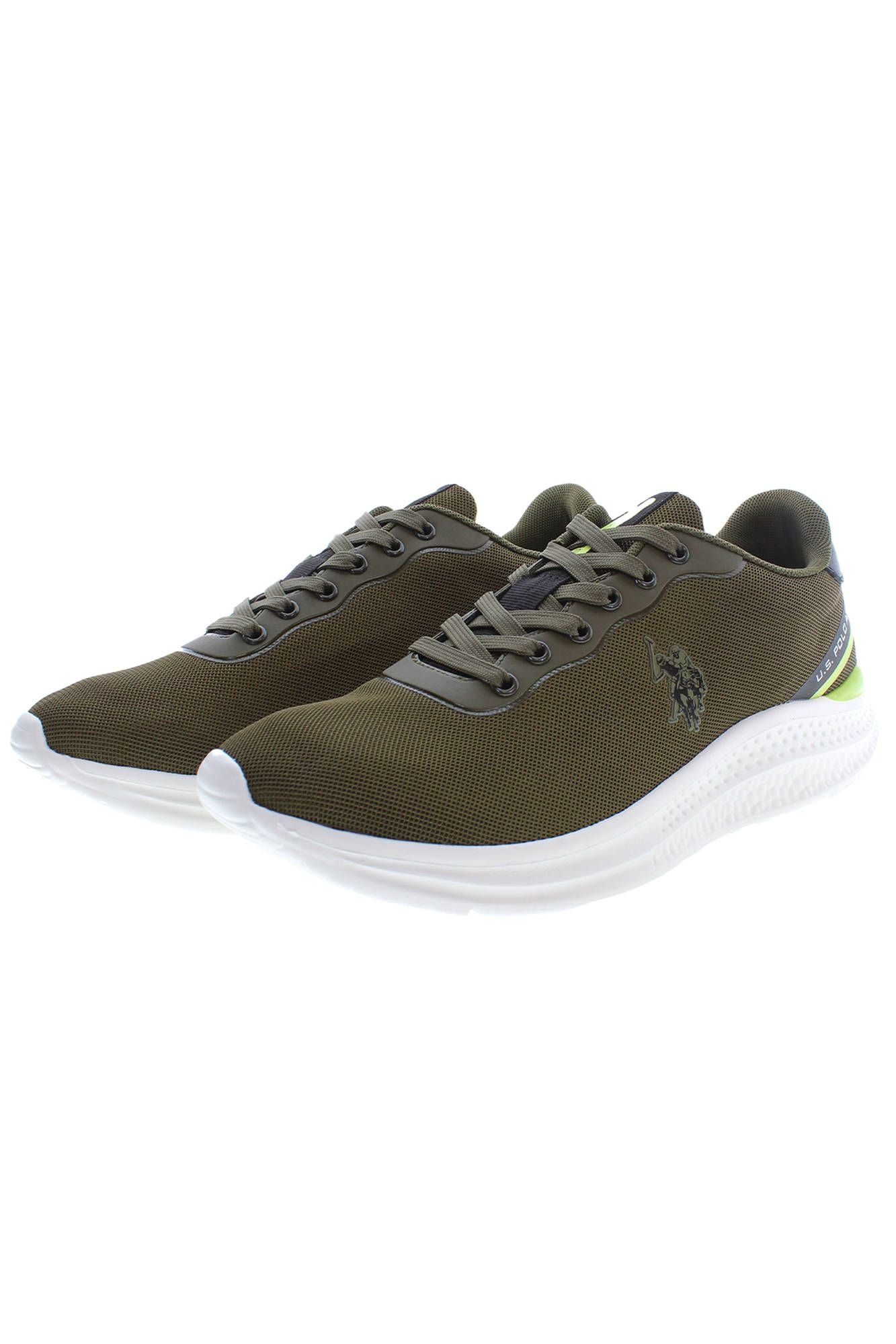 Green Polyester Sneaker