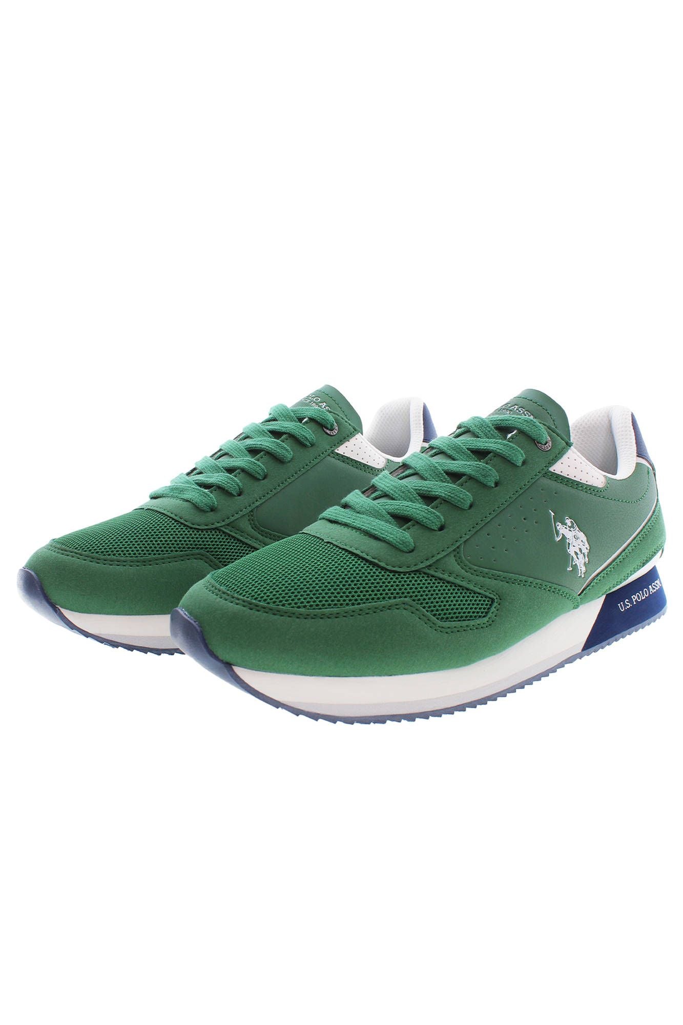 Green Polyester Sneaker