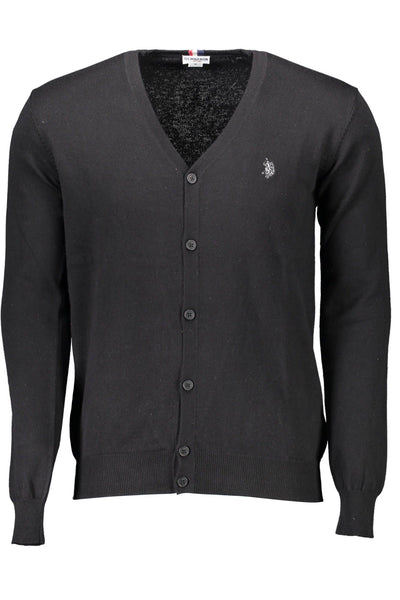 Black Cotton Sweater