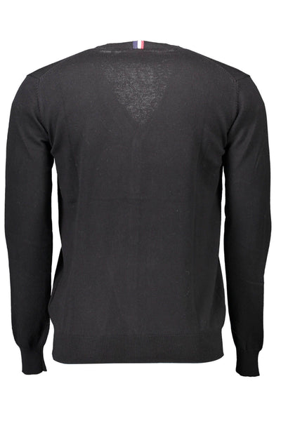 Black Cotton Sweater