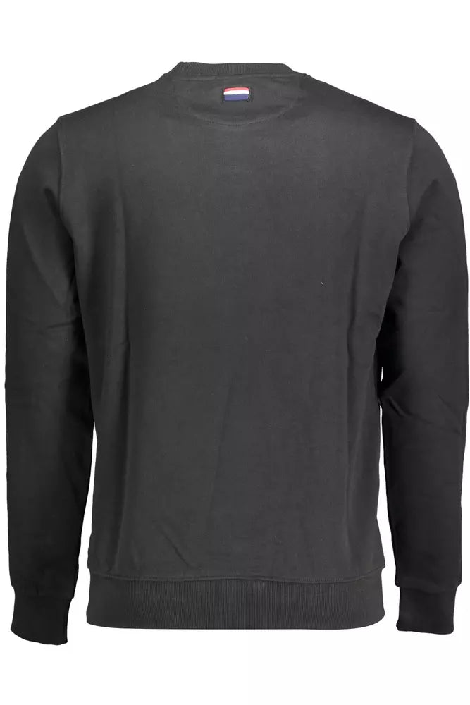 Black Cotton Sweater