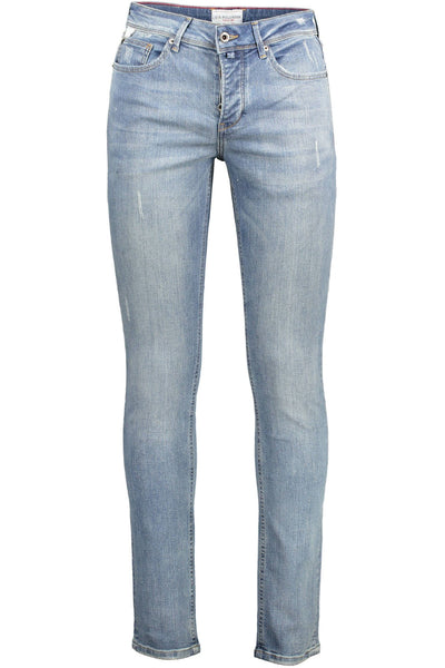 Light Blue Cotton Jeans & Pant