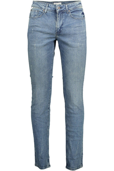 Blue Cotton Jeans & Pant