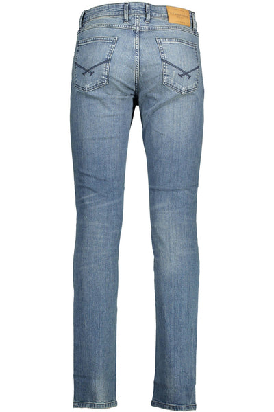 Blue Cotton Jeans & Pant