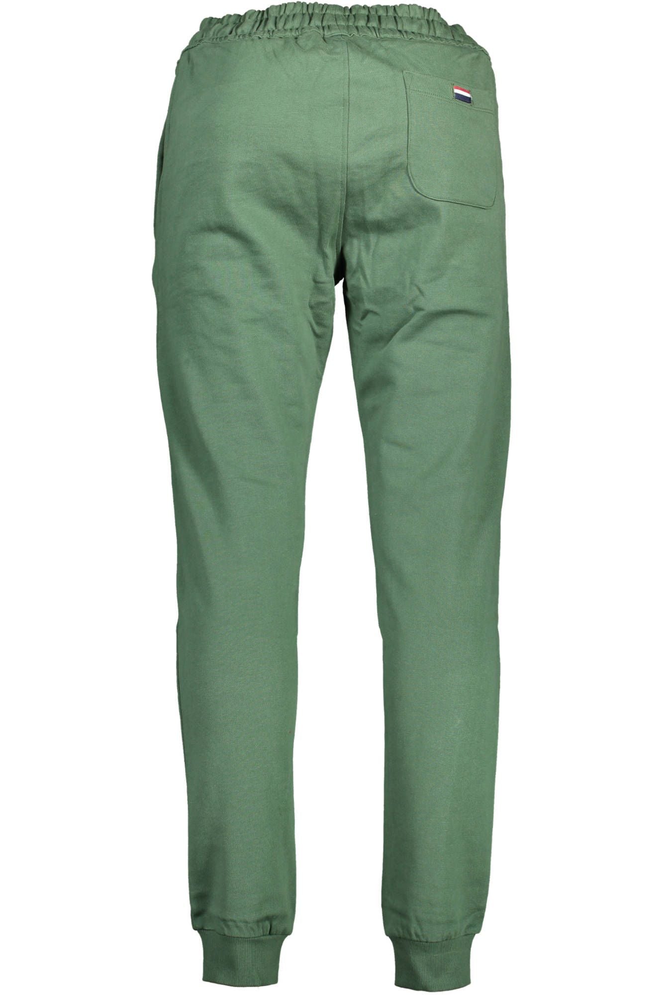 Green Cotton Jeans & Pant