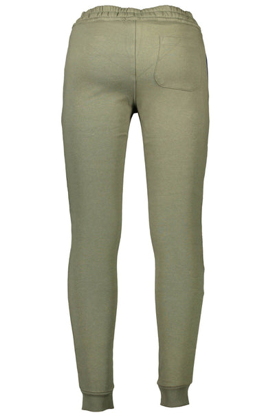 Green Cotton Jeans & Pant