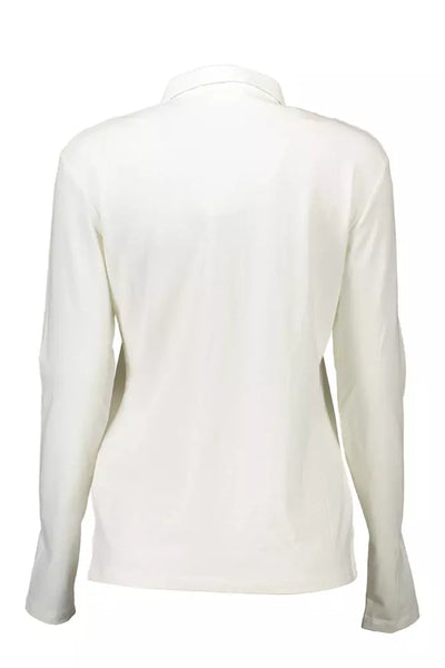 White Cotton Polo Shirt