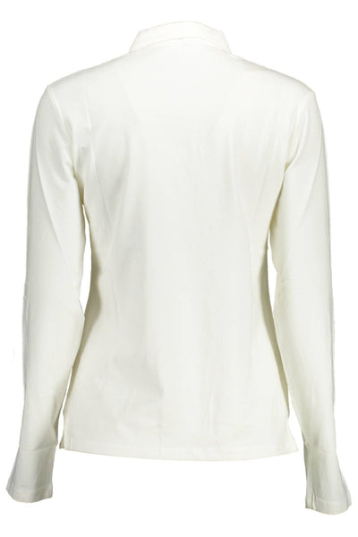 White Cotton Polo Shirt