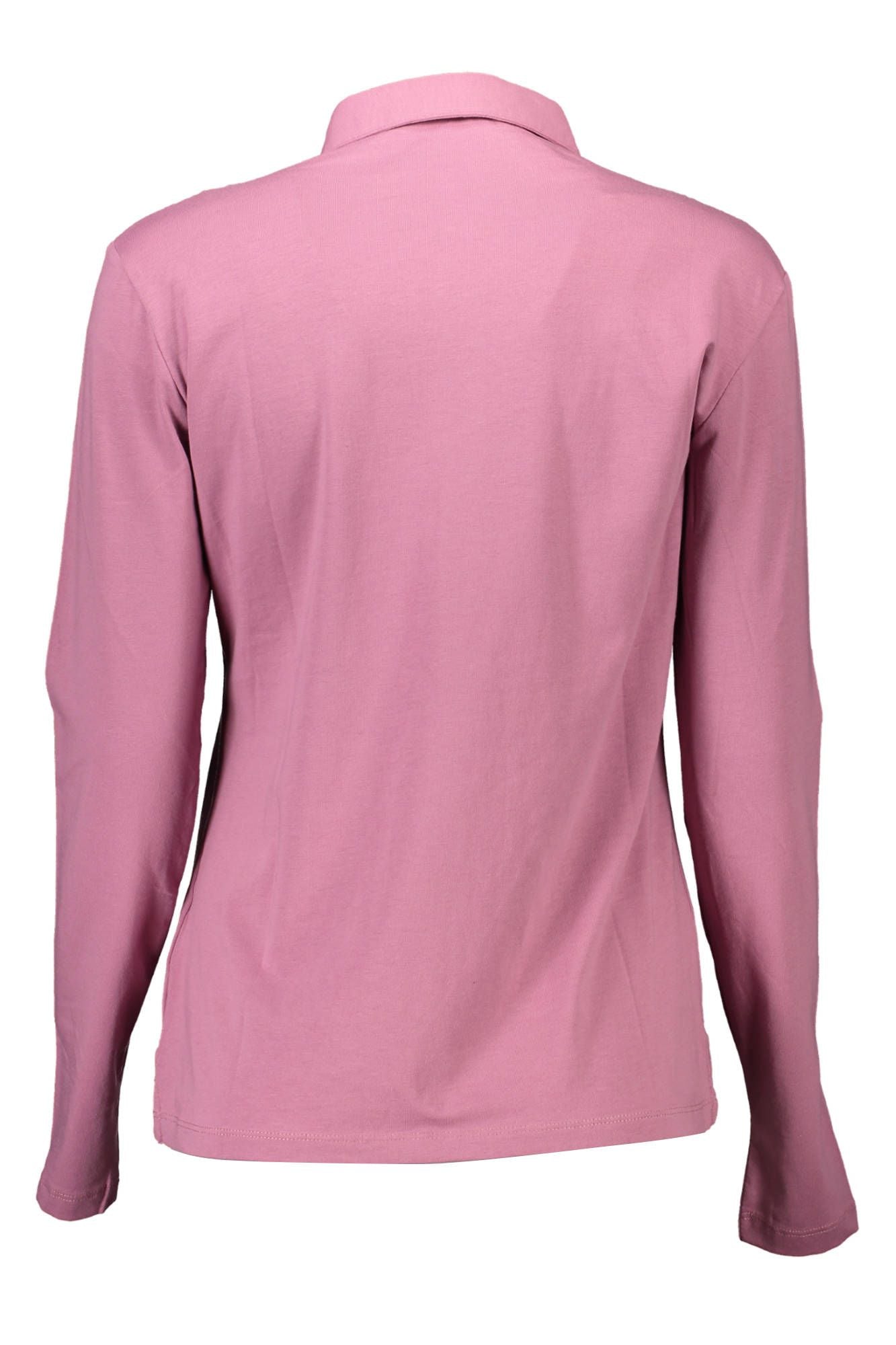 Pink Cotton Polo Shirt