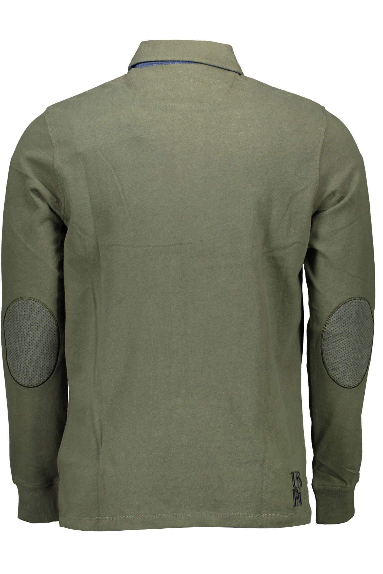 Green Cotton Polo Shirt