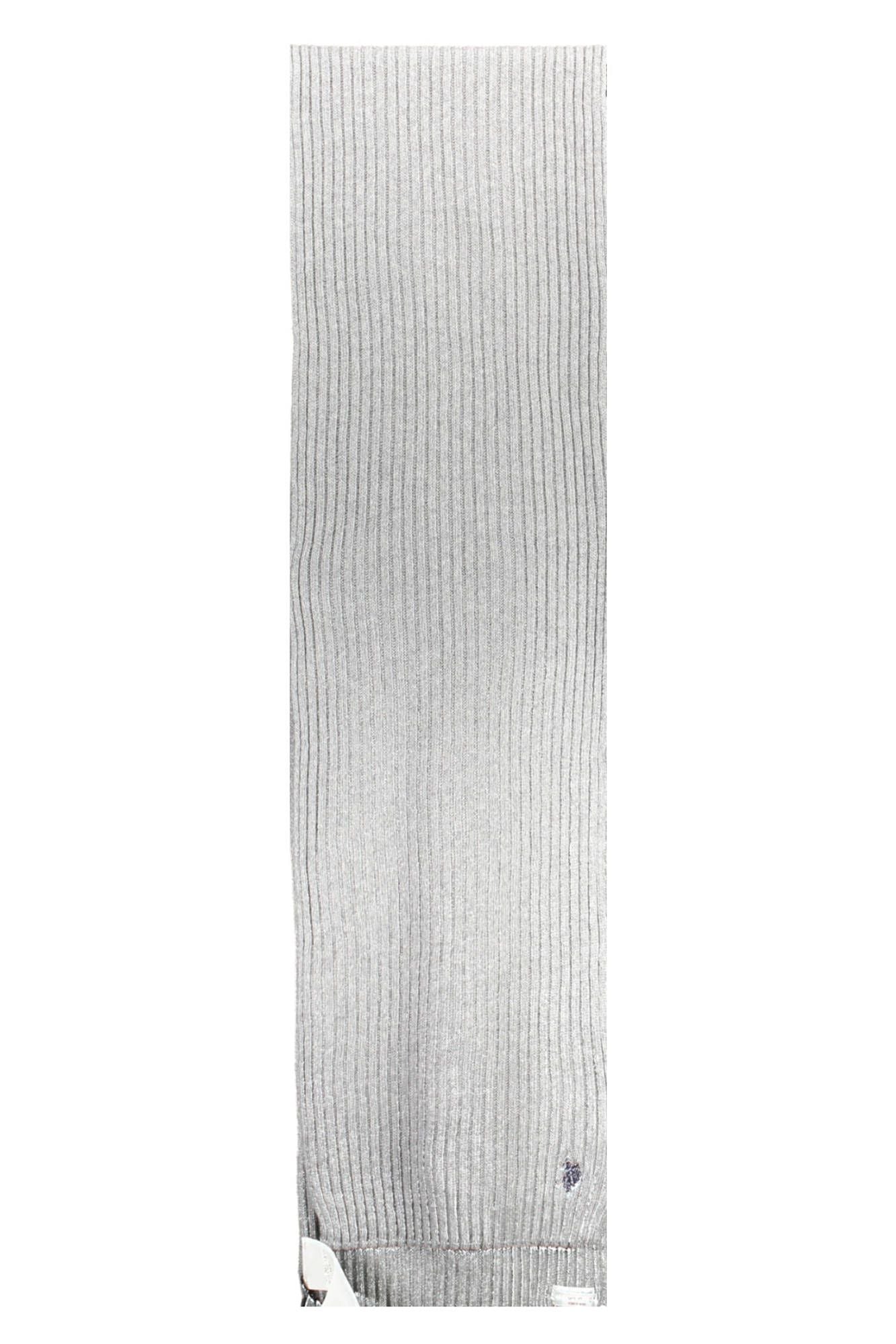 Gray Wool Scarf