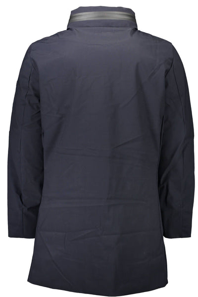 Blue Polyester Jacket