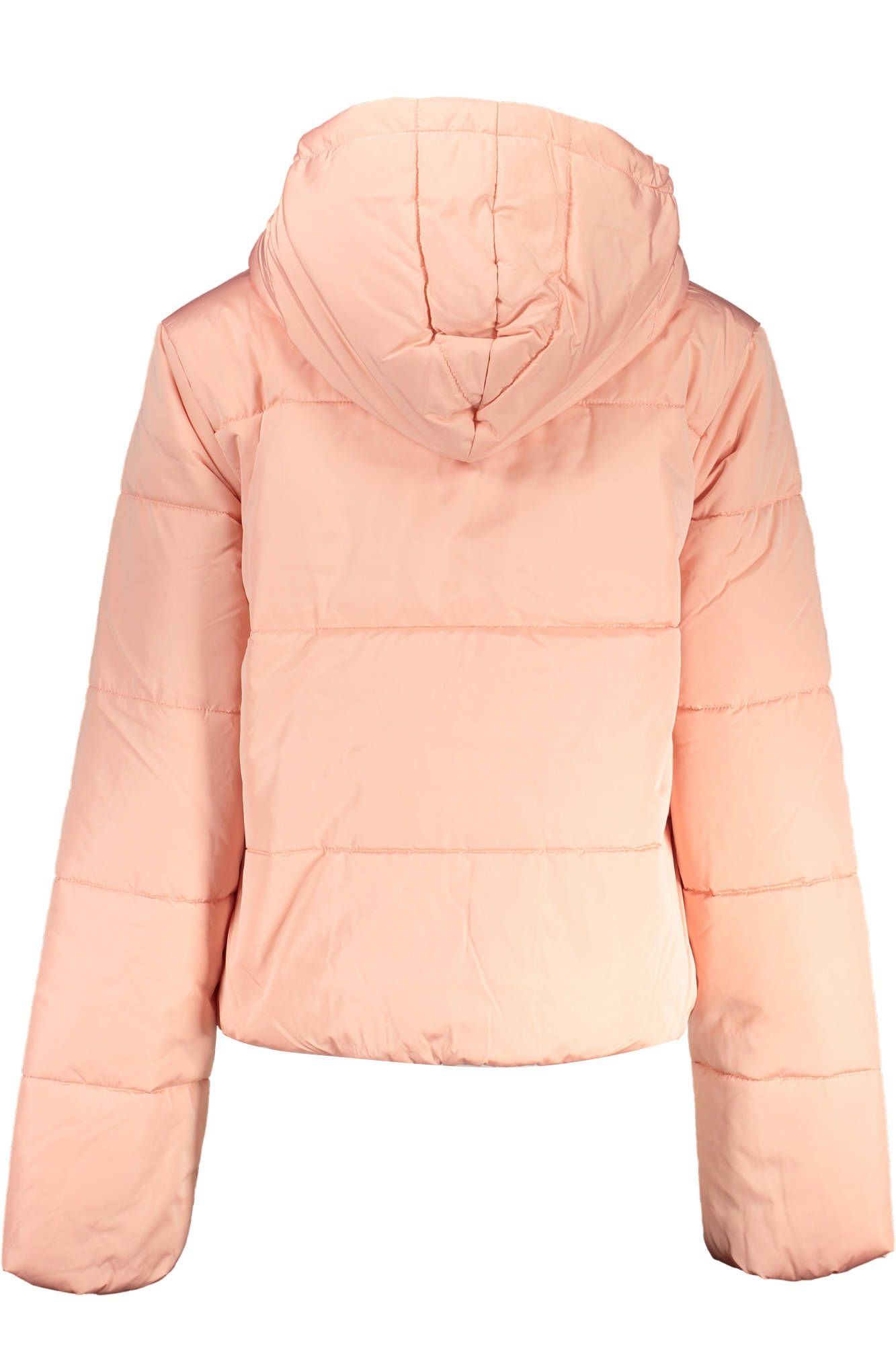 Pink Polyester Jackets & Coat